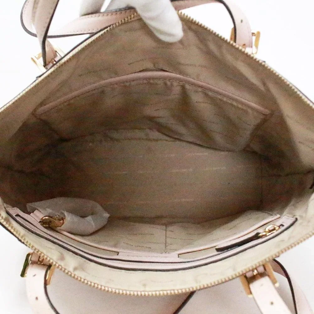 MICHAEL KORS #40067 Blush Pink Saffiano Leather Tote Bag - Picture 3 of 9